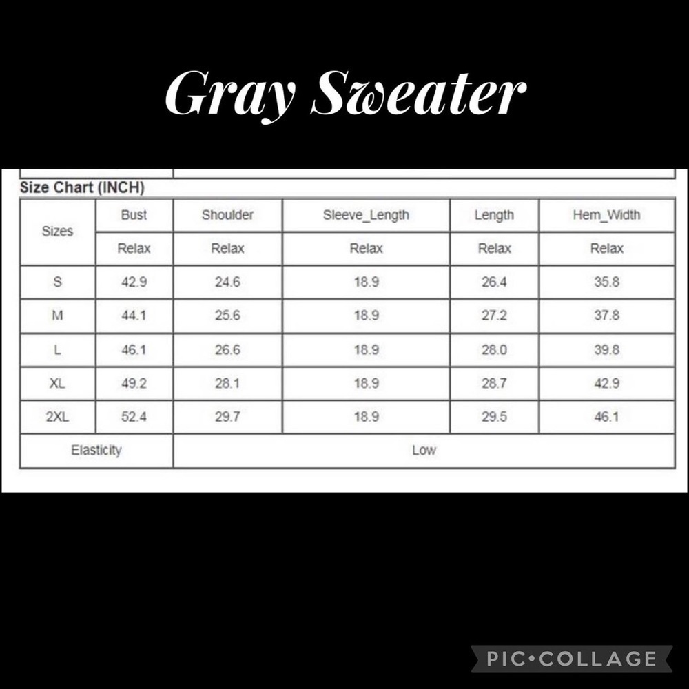 Heather Gray Sweater w/Hood - Picture 5 of 5